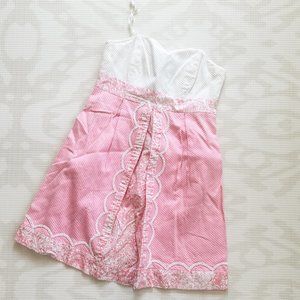 Lily Pulitzer Jubilee Betsey Dress - Pink Toile